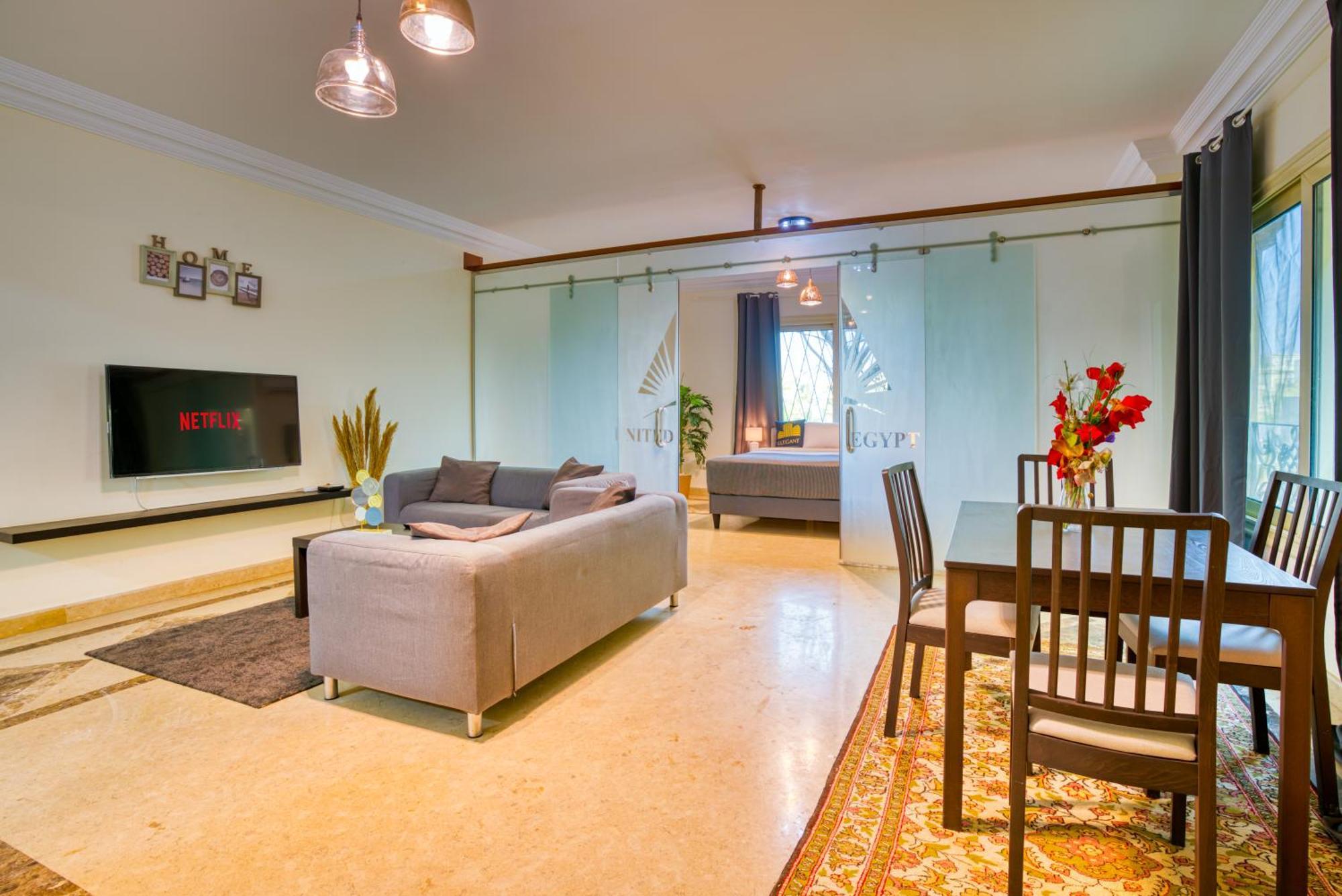 The Garden Near Cfc By Elegant Apartament Kair