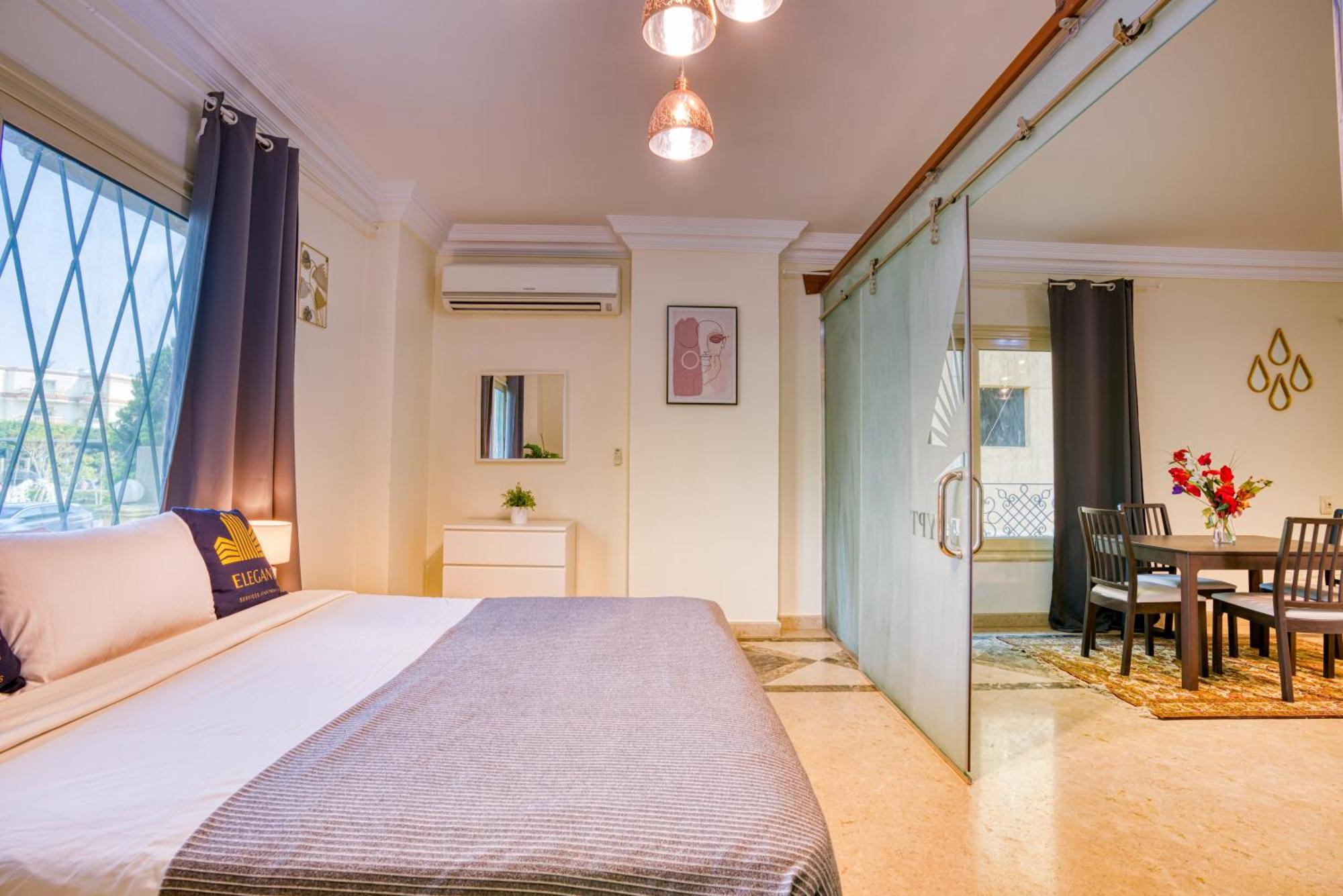 The Garden Near Cfc By Elegant Apartament Kair