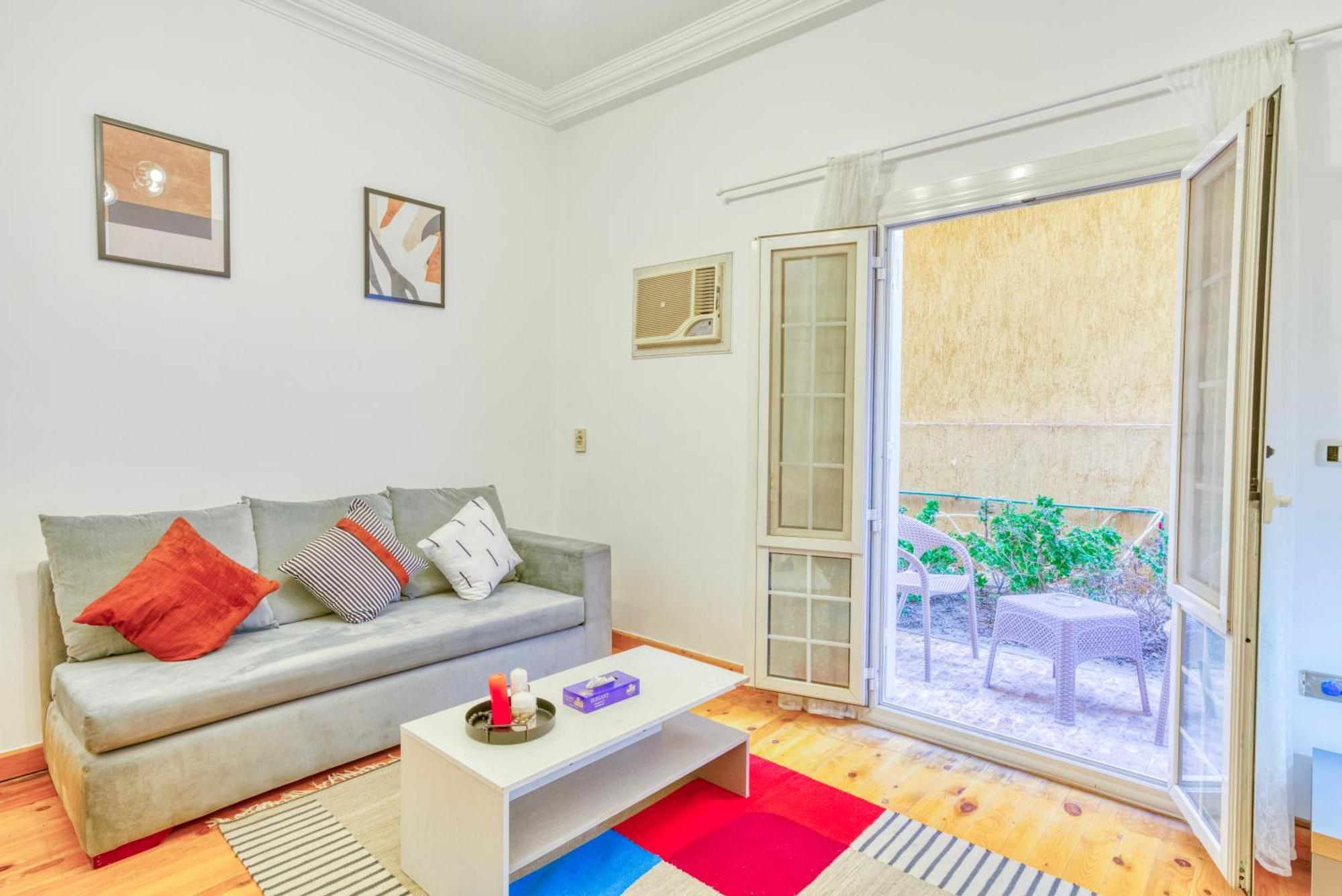 The Garden Near Cfc By Elegant Apartament Kair